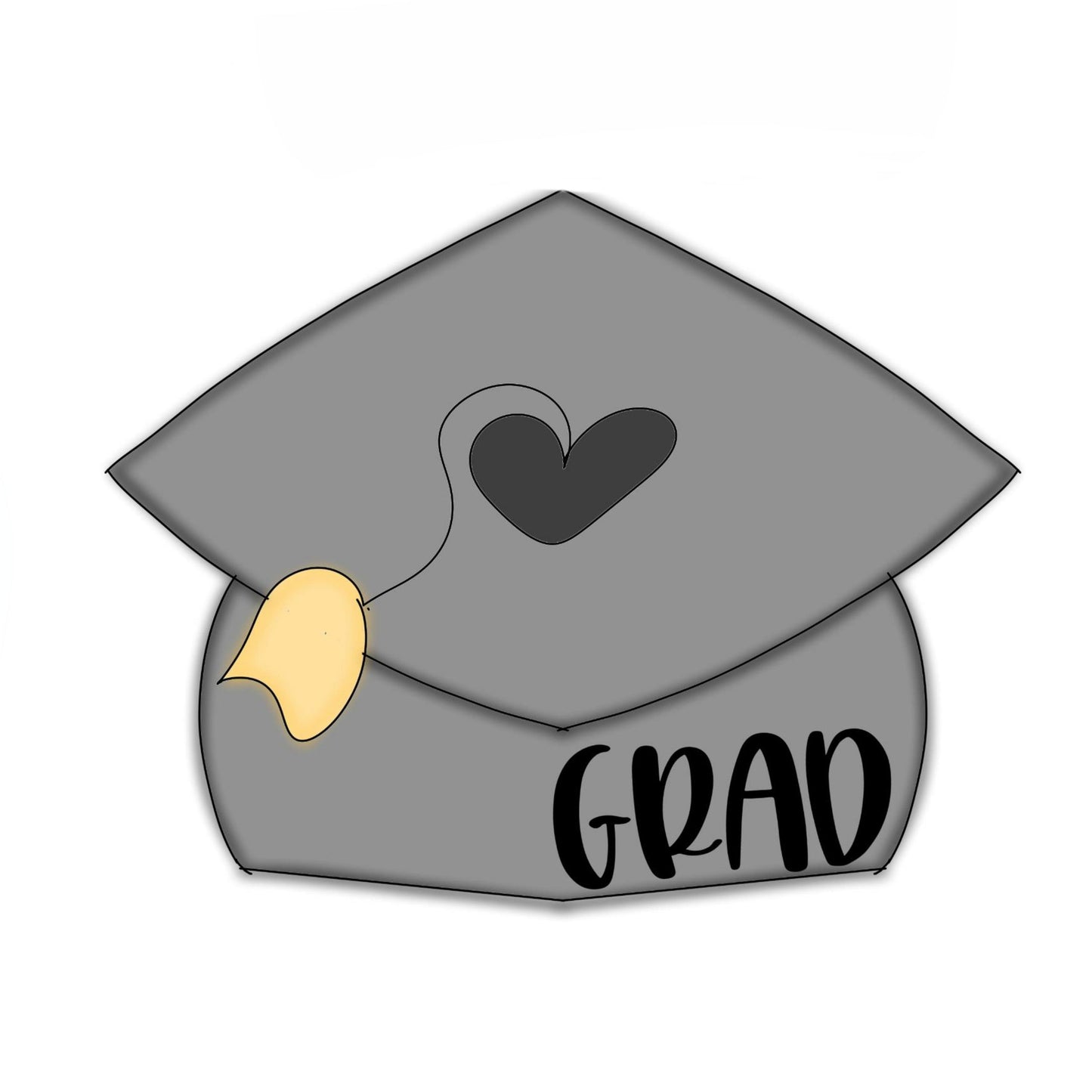 grad cap 2019 cookie cutter
