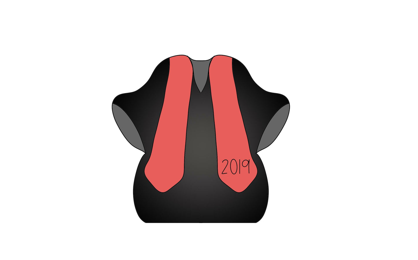 Graduation gown 2019 cookie cutter