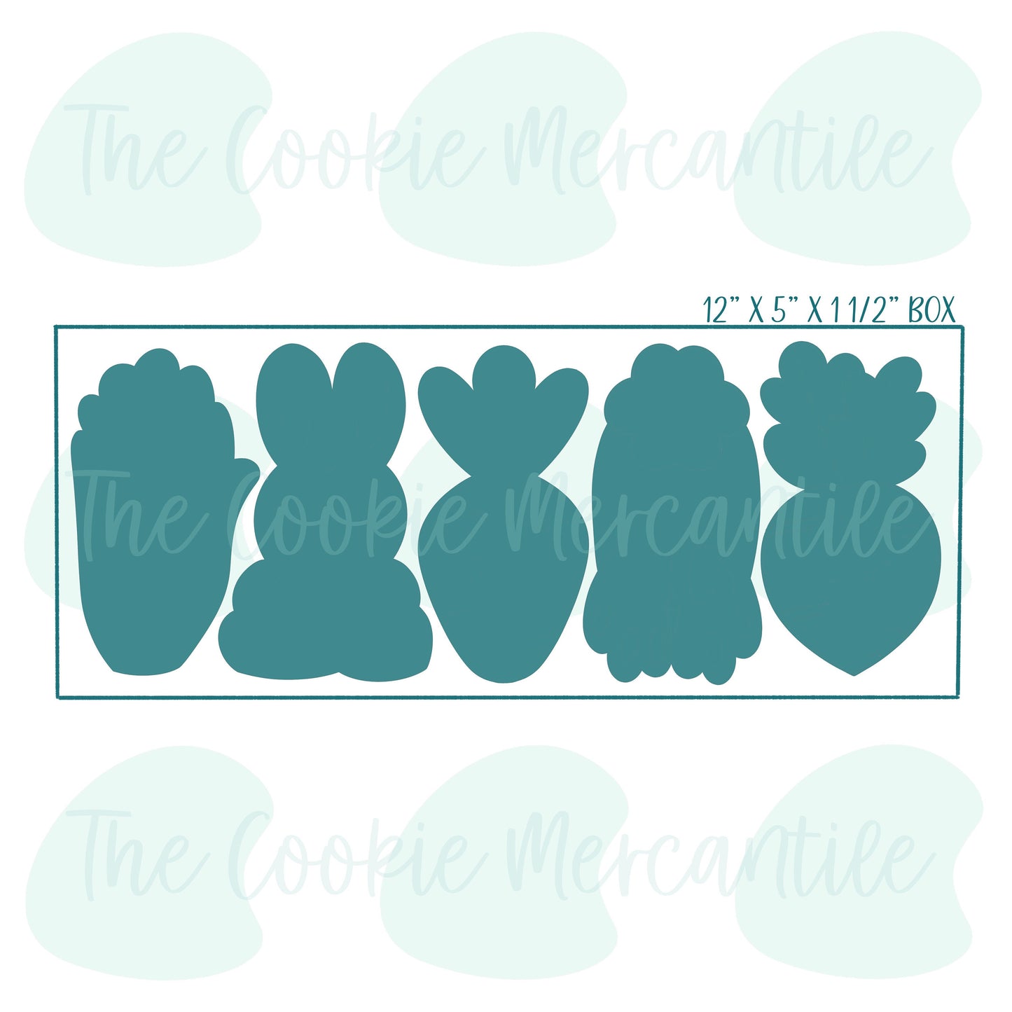 Bunny Garden Sticks 2023 - Cookie Cutters