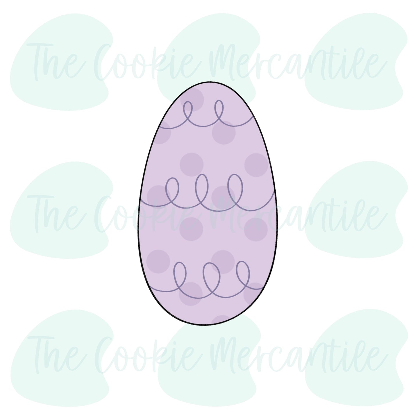 Easter Egg Stick (Easter Sticks) - Cookie Cutter