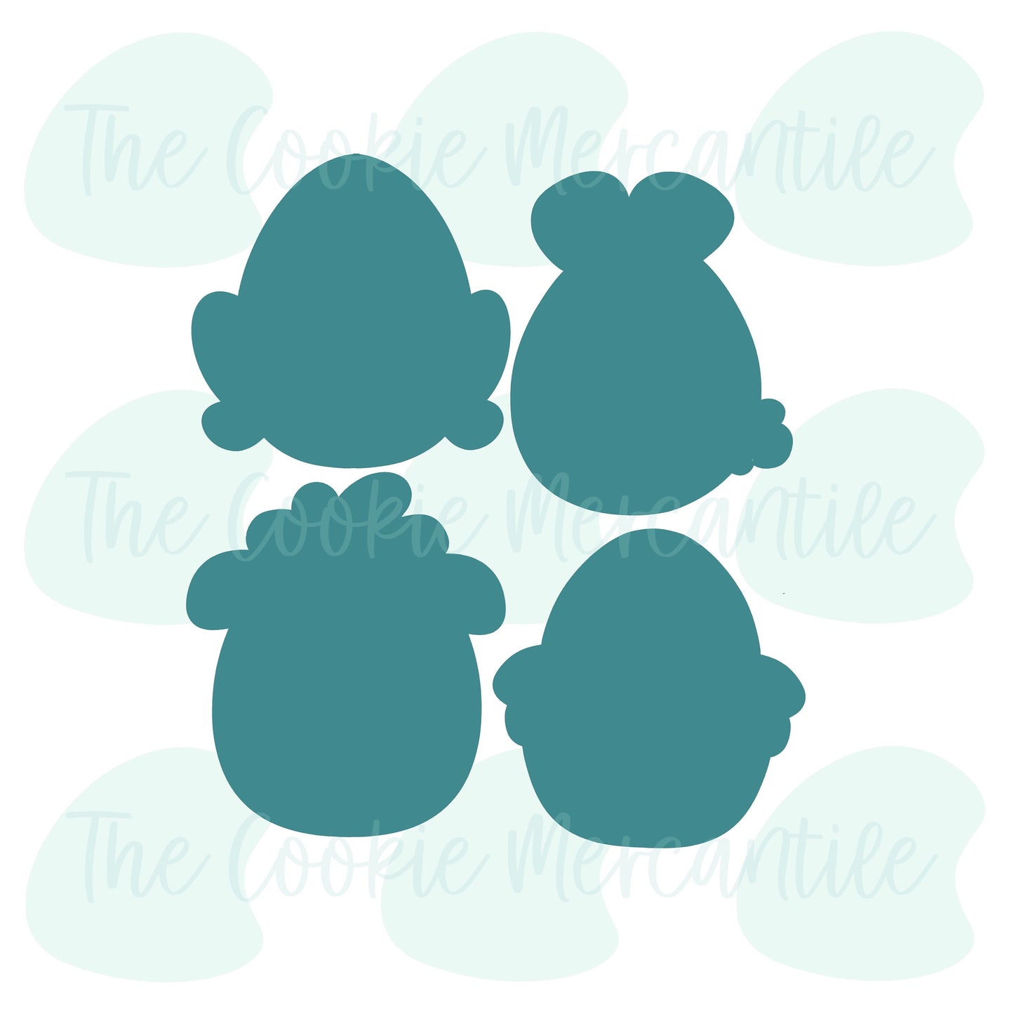 Easter Egg Mini Set- Cookie Cutters