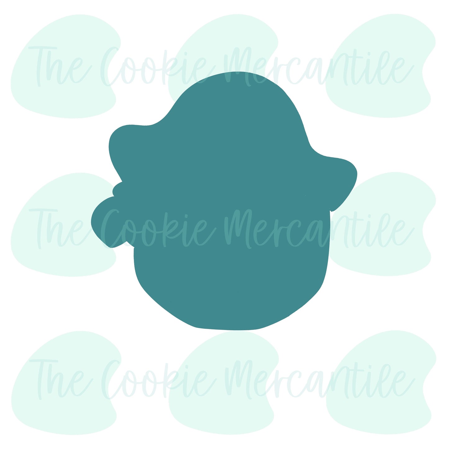 Pirate Boy Face Mini - Cookie Cutter