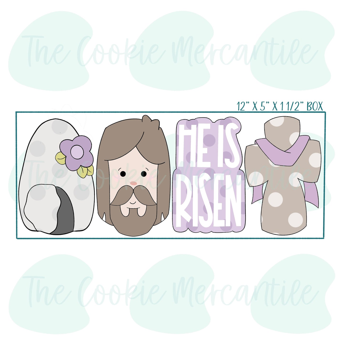 He Is Risen Sticks 2023 - Cookie Cutters
