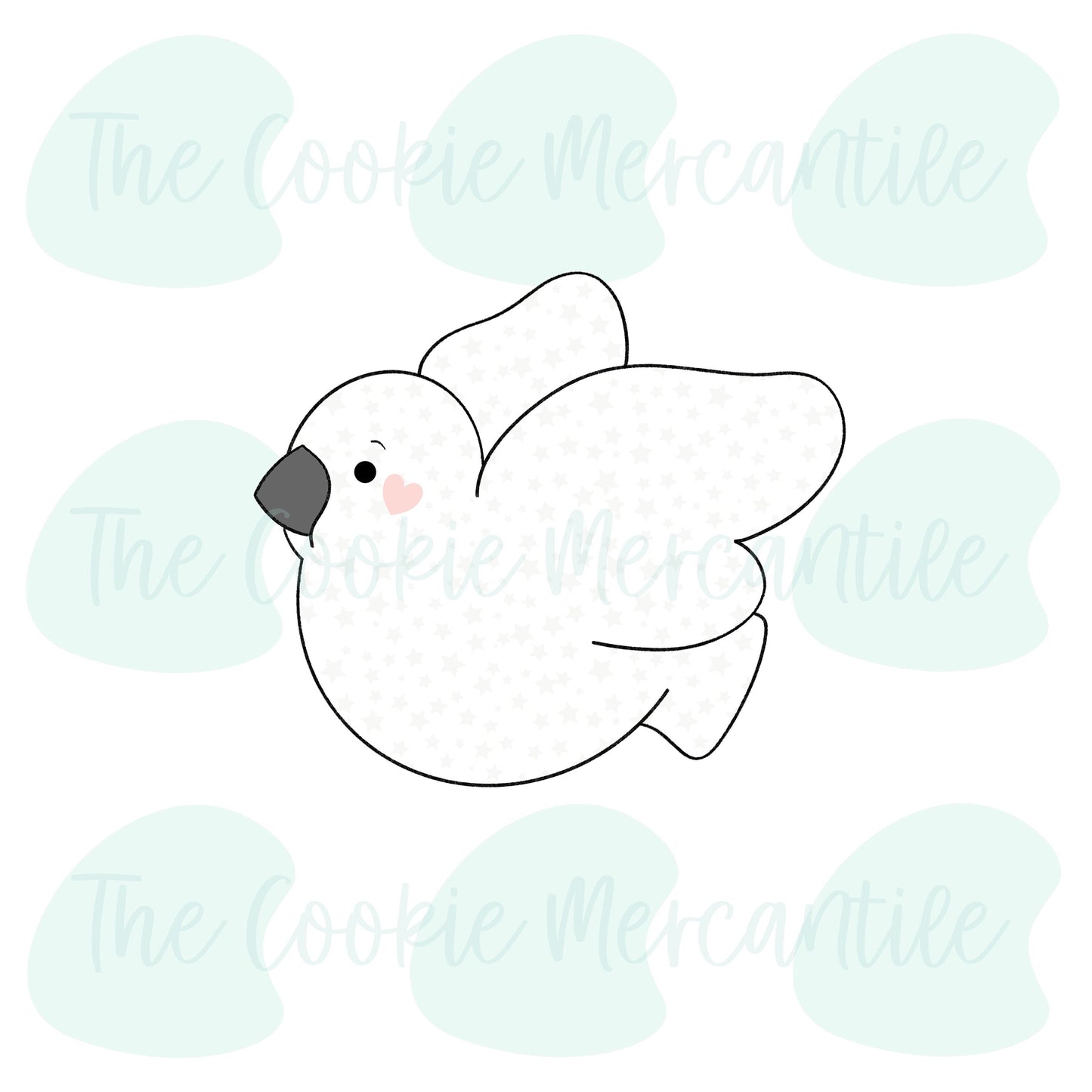 Dove (12 Piece Religious Easter) - Cookie Cutter