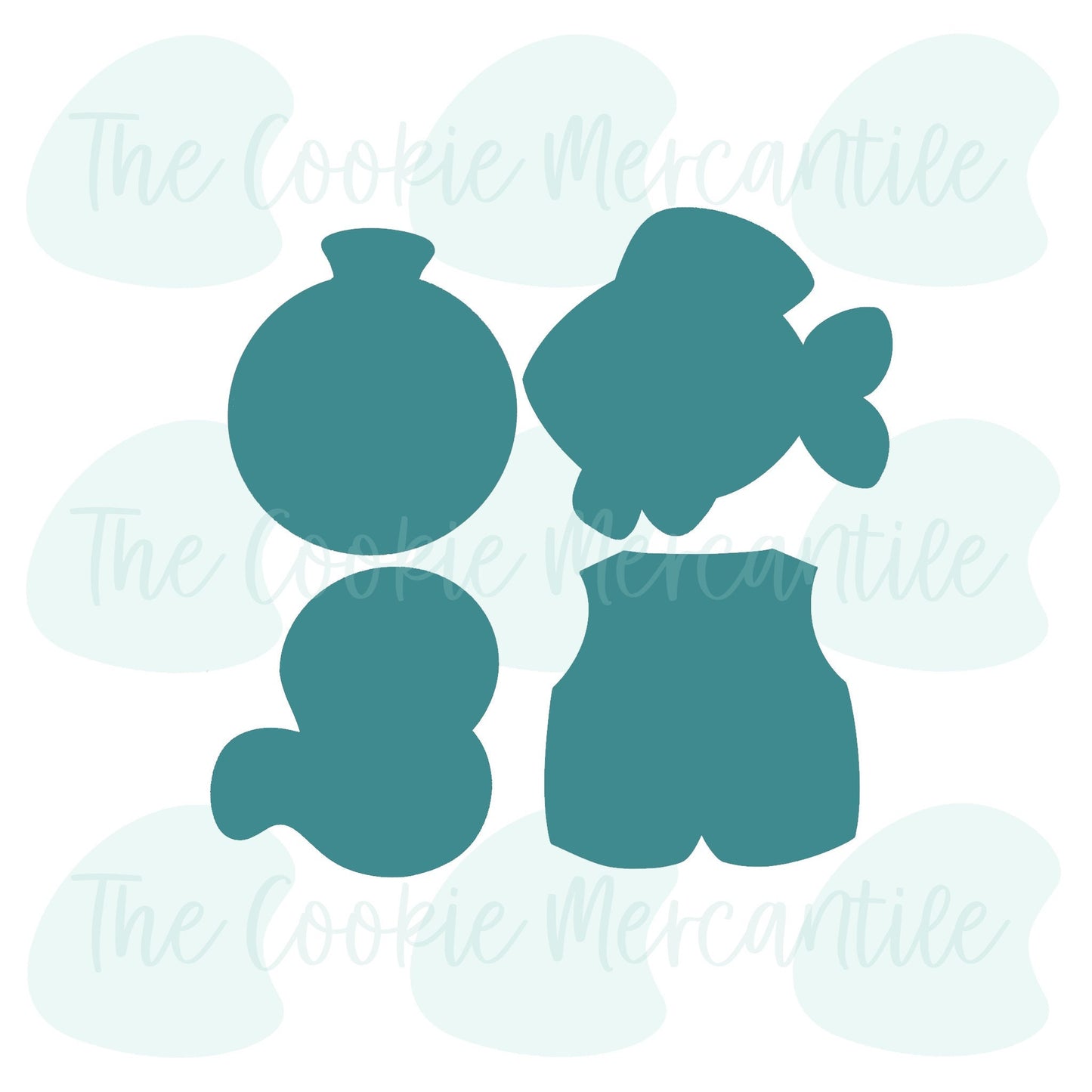 Fishing Set - Cookie Cutters