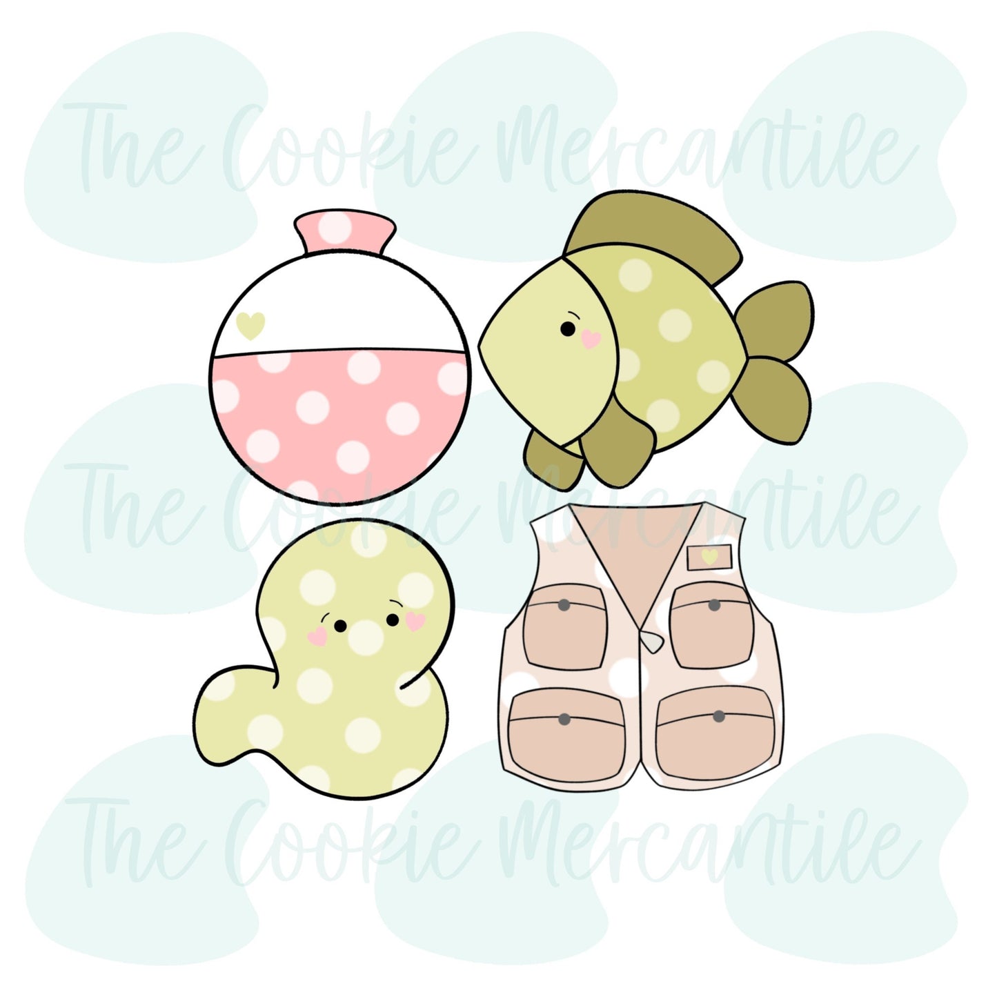 Fishing Set - Cookie Cutters
