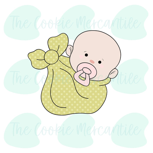 Swaddled Baby [surprise box 2021] - Cookie Cutter