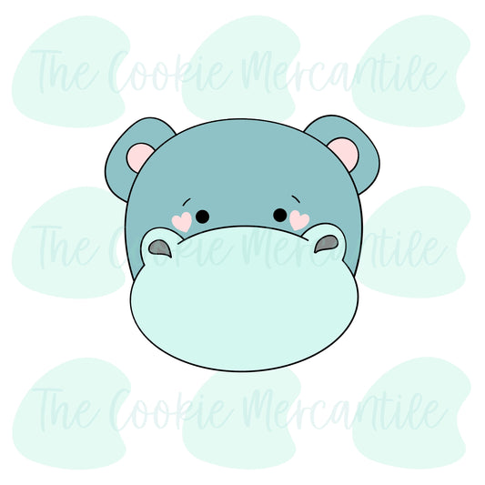 Hippo Face [surprise box 2022] - Cookie Cutter