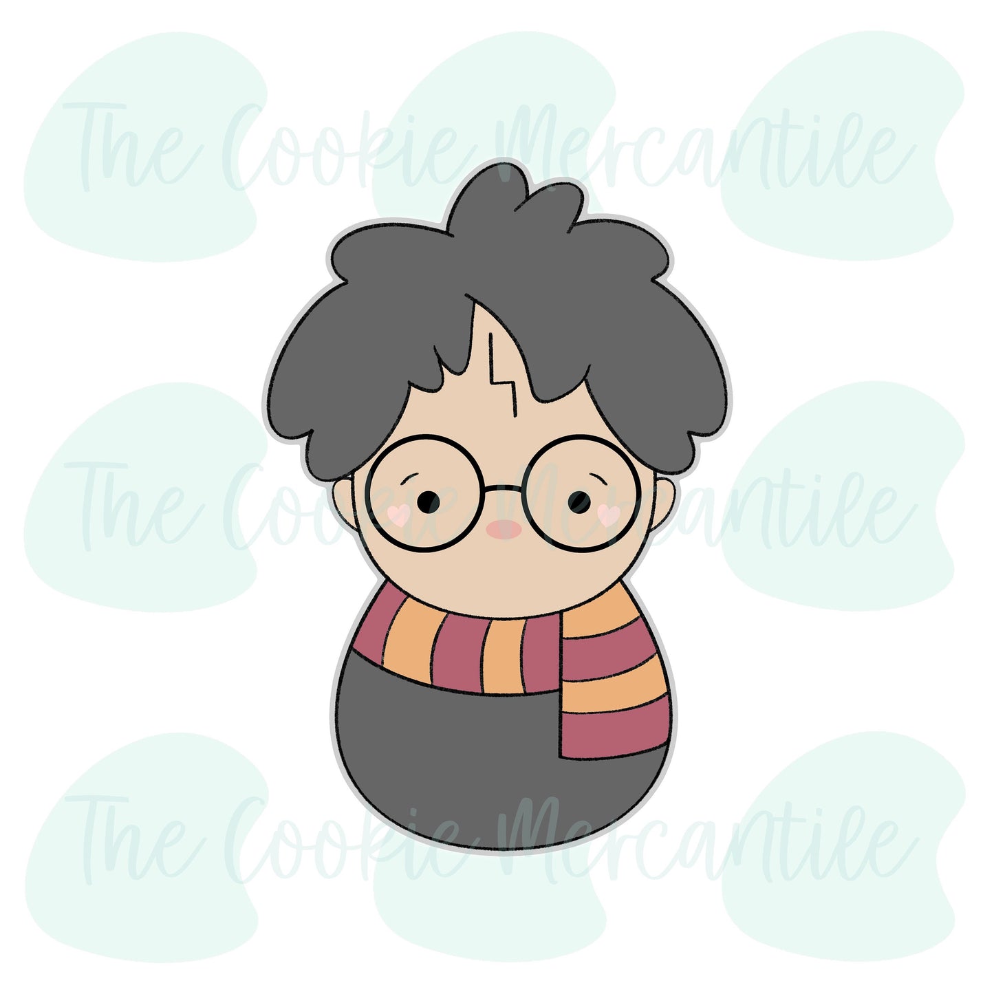 Wizard Cutie Rounded - Cookie Cutter
