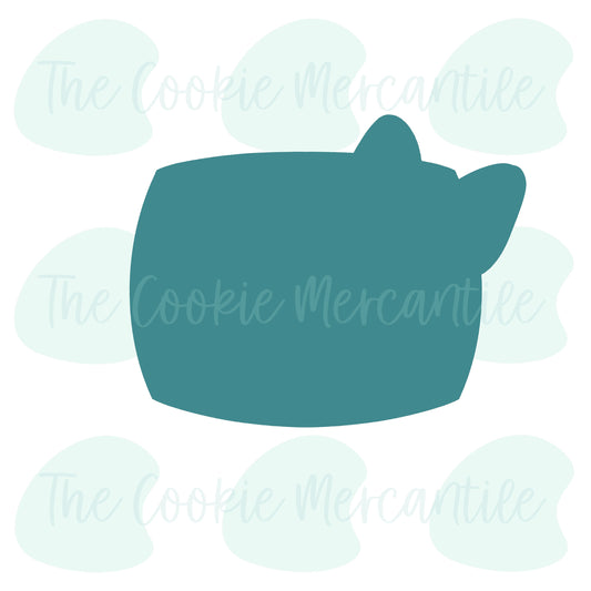 Chubby Girly Envelope - Cookie Cutter