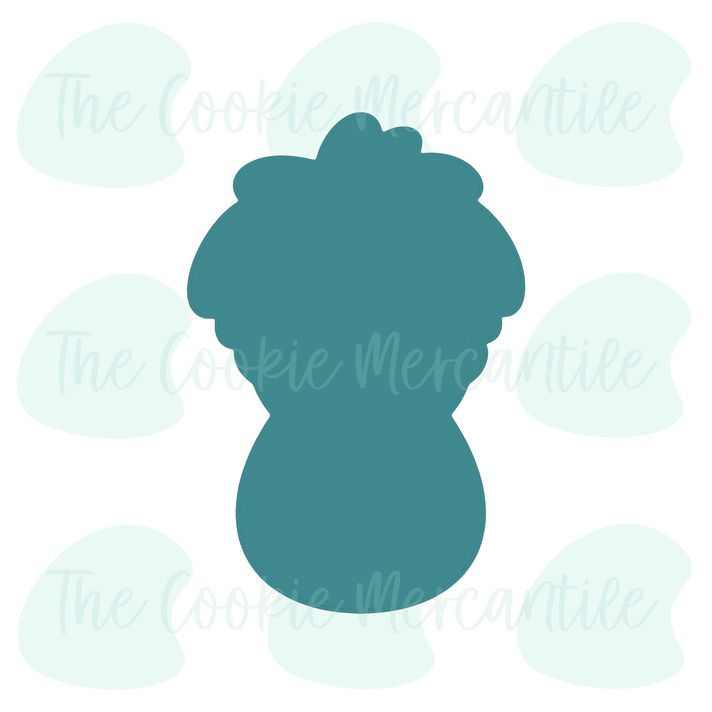 Wizard Cutie Rounded - Cookie Cutter