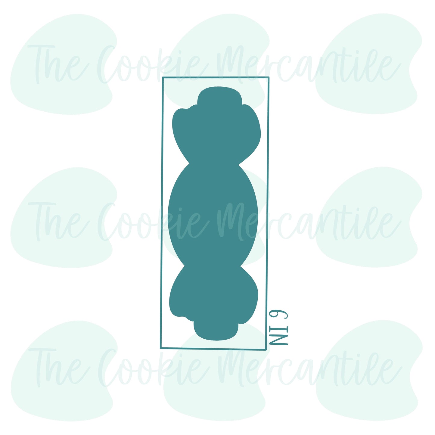 Skinny Round Candy Stick - Cookie Cutter