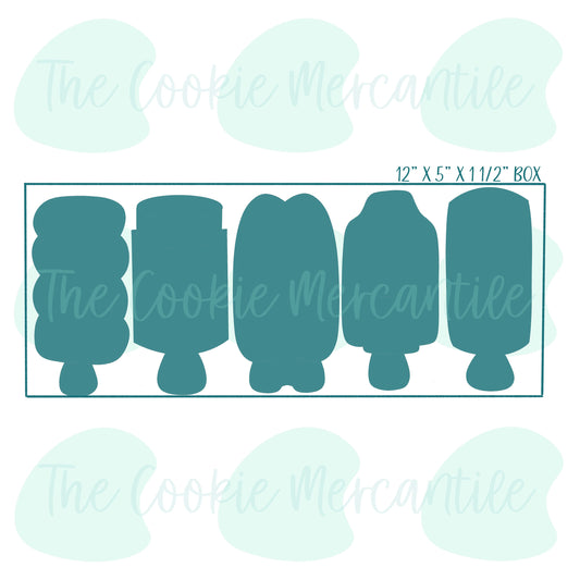 You Melt Me [Popsicle Stick Set]  - Cookie Cutter