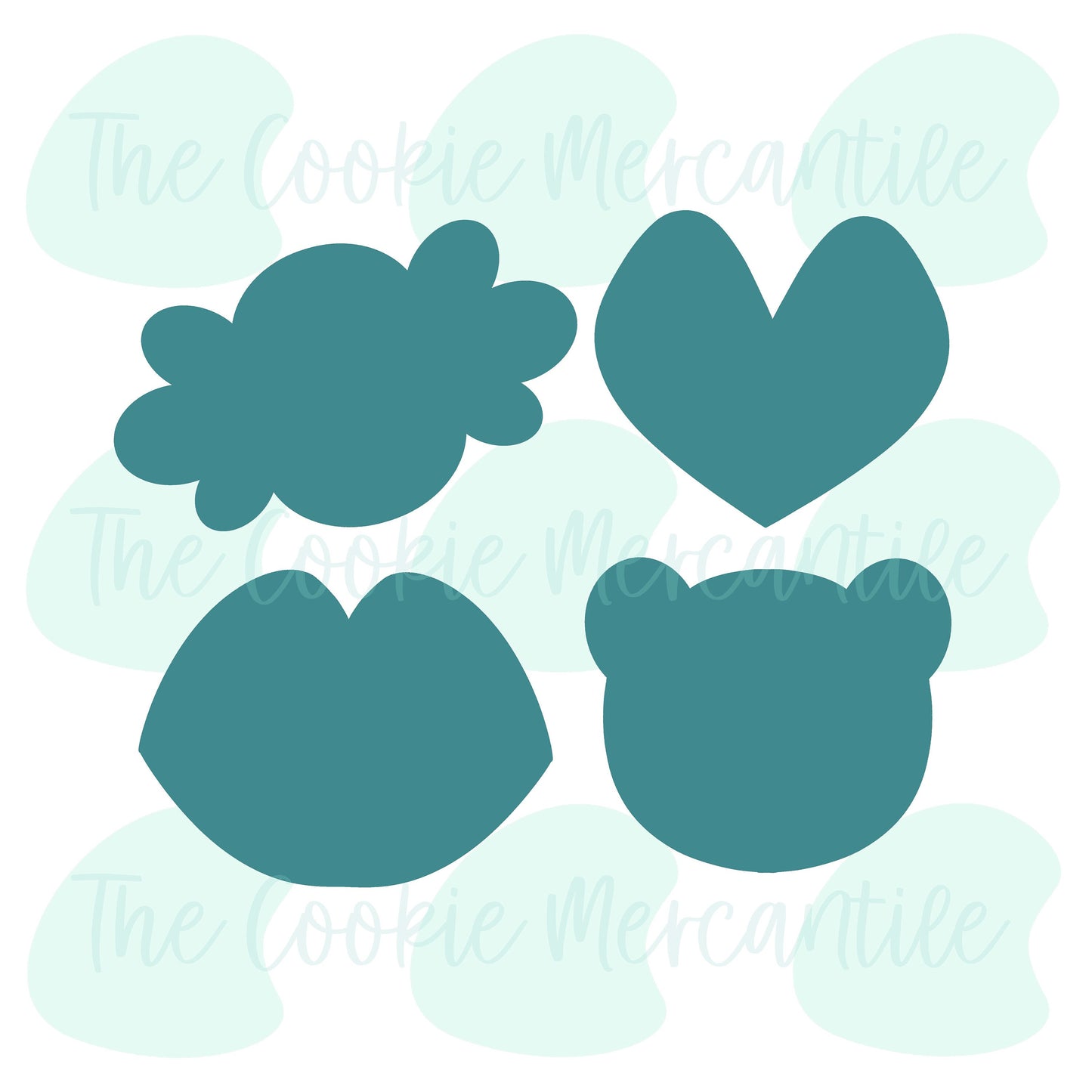 Frosted Valentine's - Cookie Cutters