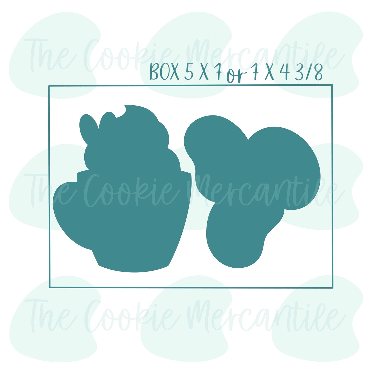Jelly Bean Coffee 2 Piece Set - Cookie Cutter