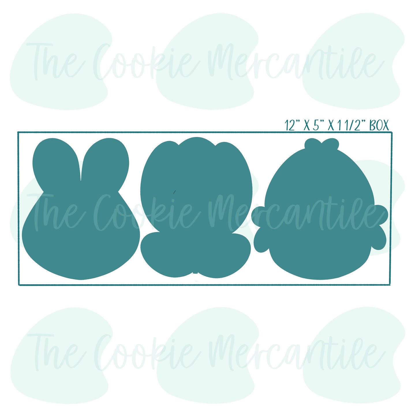 Easter 3 Piece Set - Cookie Cutter