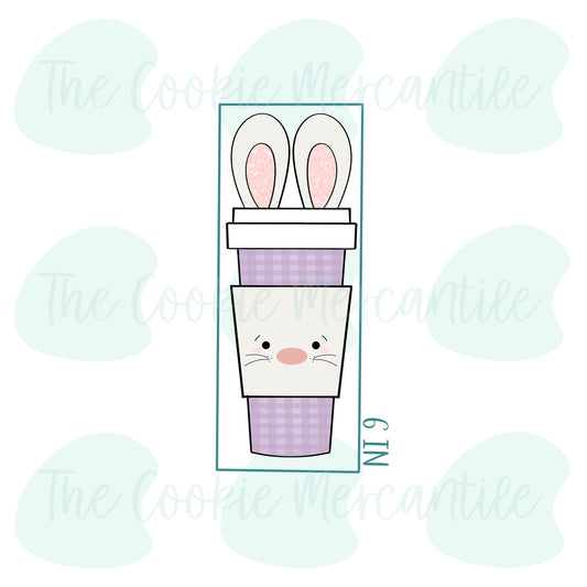 Skinny Bunny Latte Stick  - Cookie Cutter
