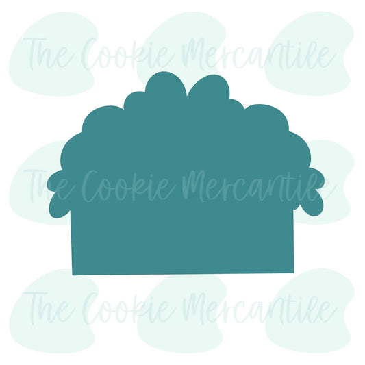 Floral Clover Plaque - Cookie Cutter