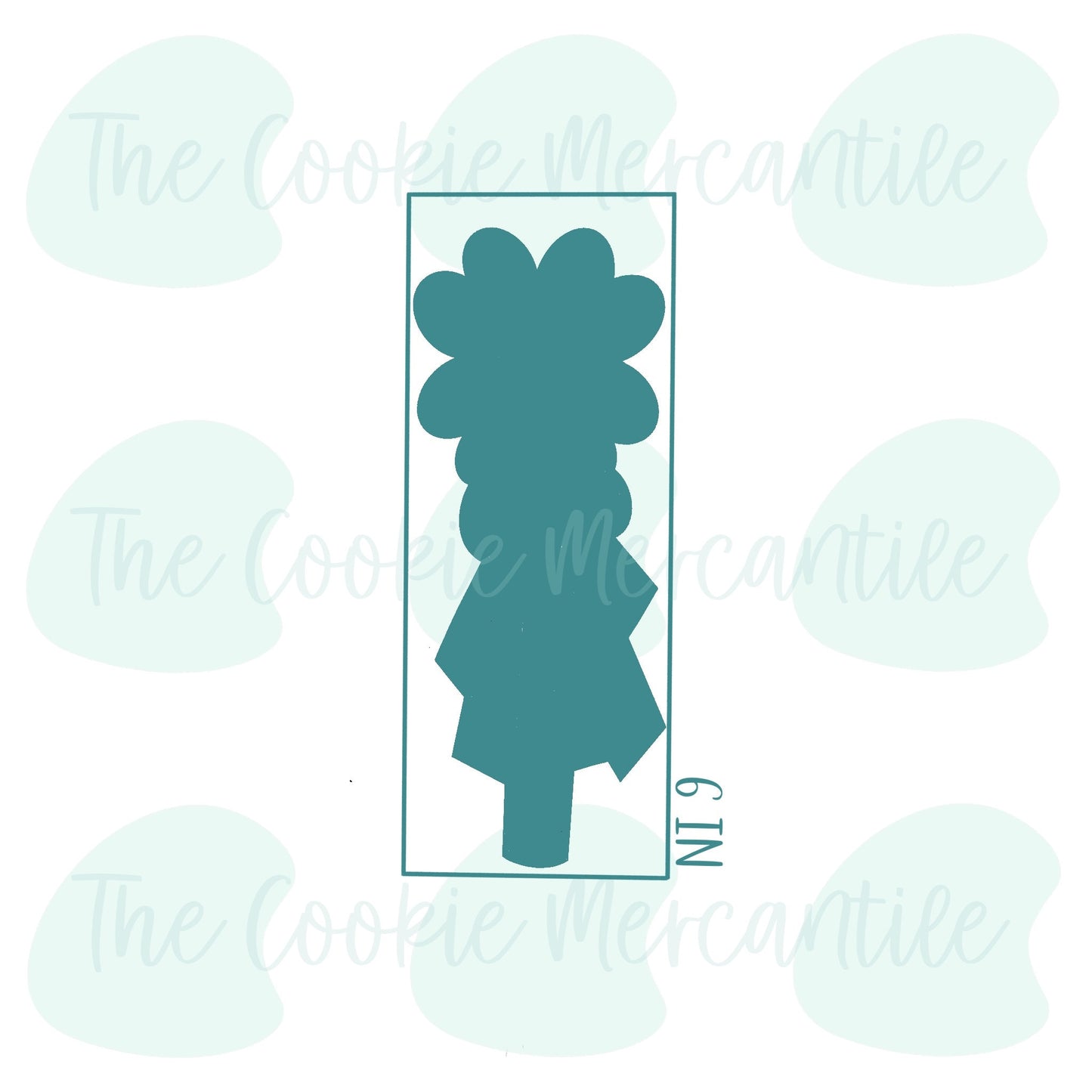 Skinny Clover Cookie Pop Stick - Cookie Cutter