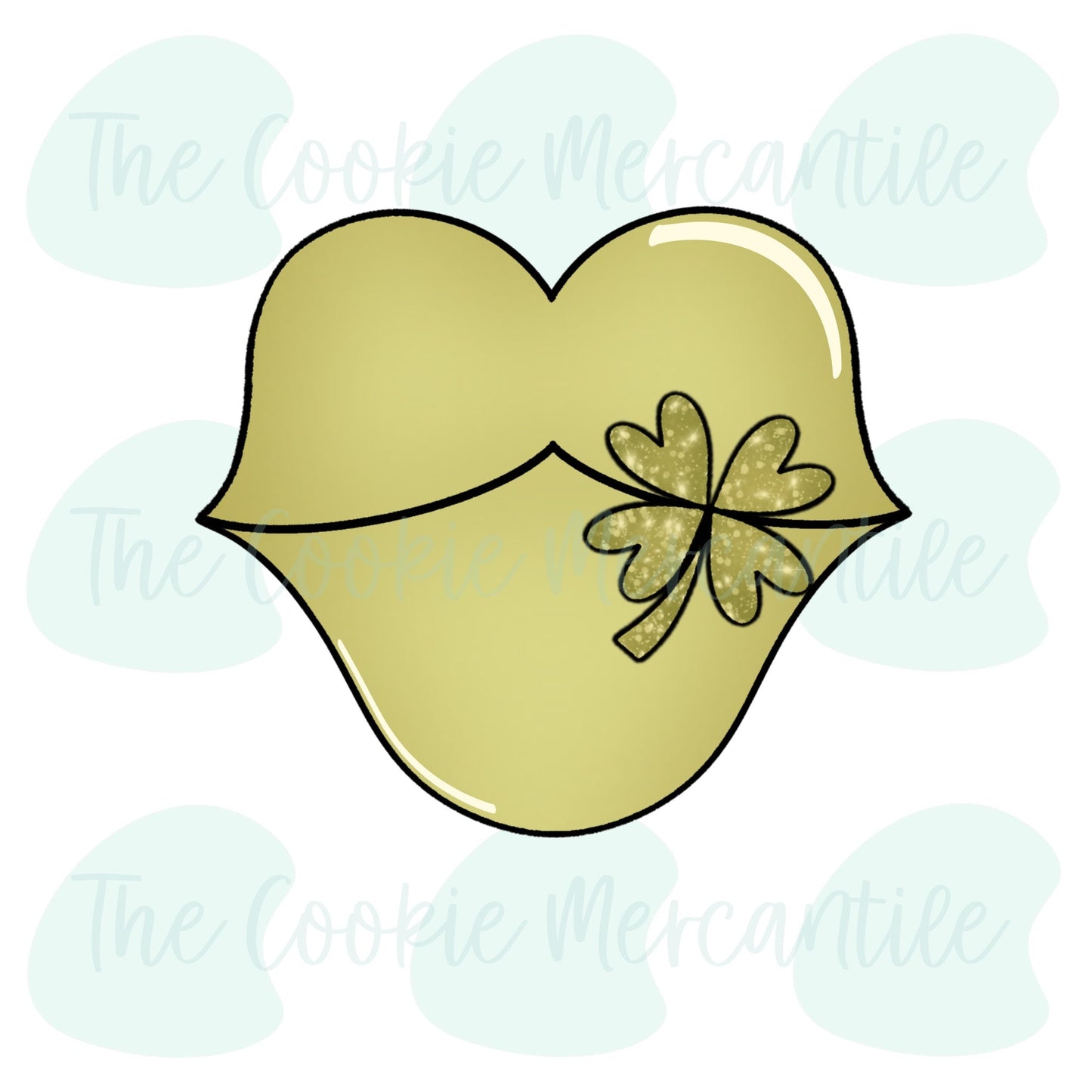 Kiss Me I'm Irish - Cookie Cutter
