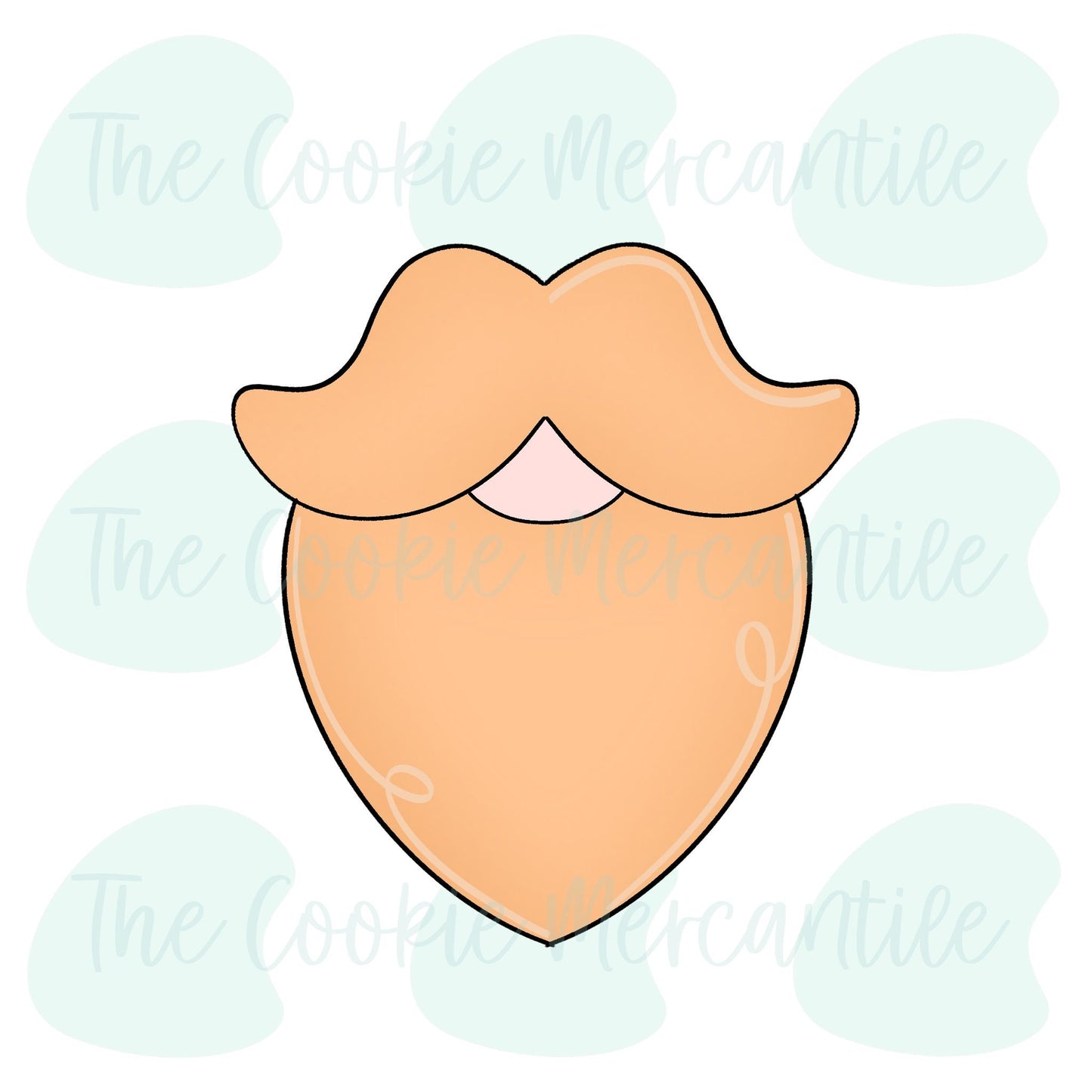 Leprechaun Beard - Cookie Cutter