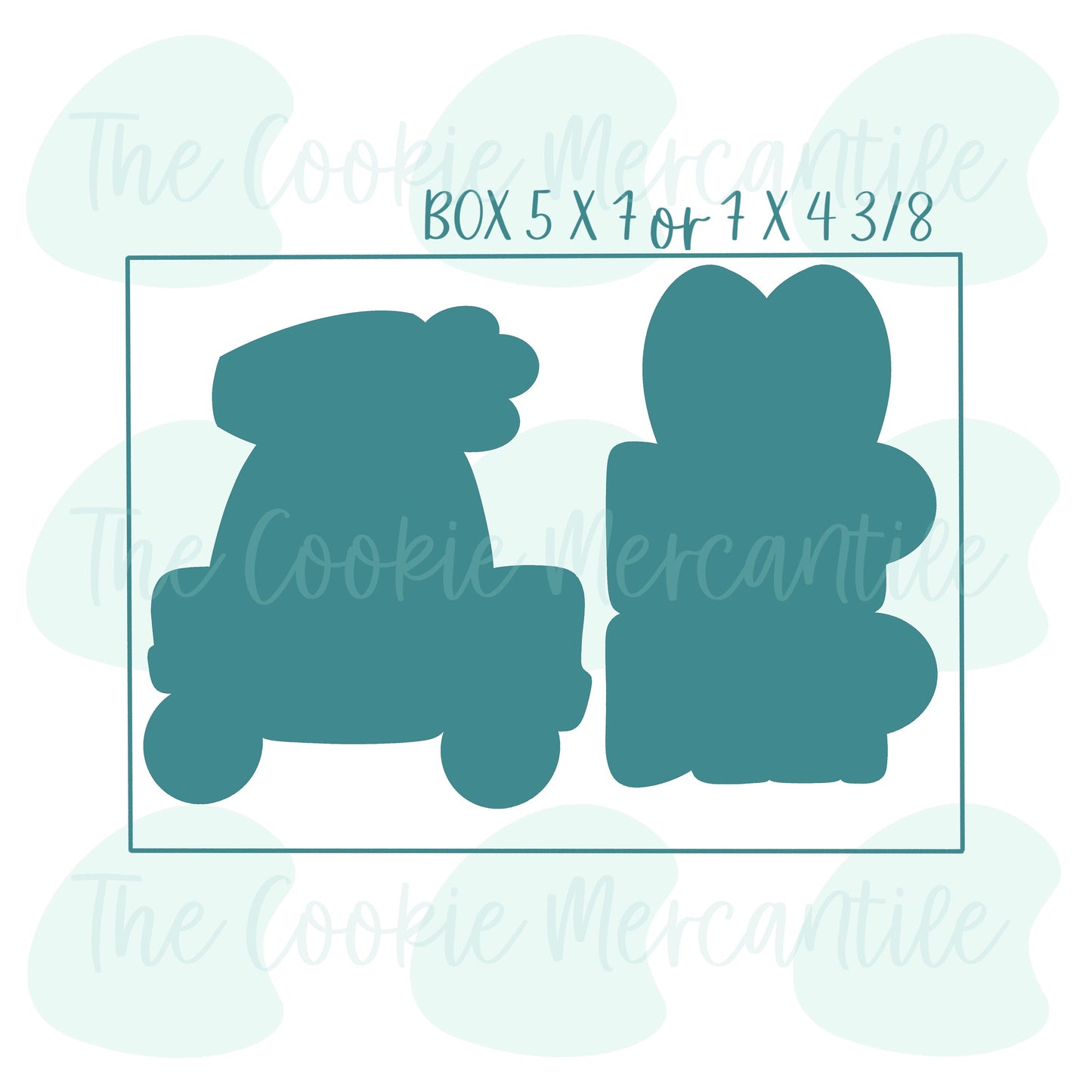 Little Car Easter 2 Piece Set - Cookie Cutter