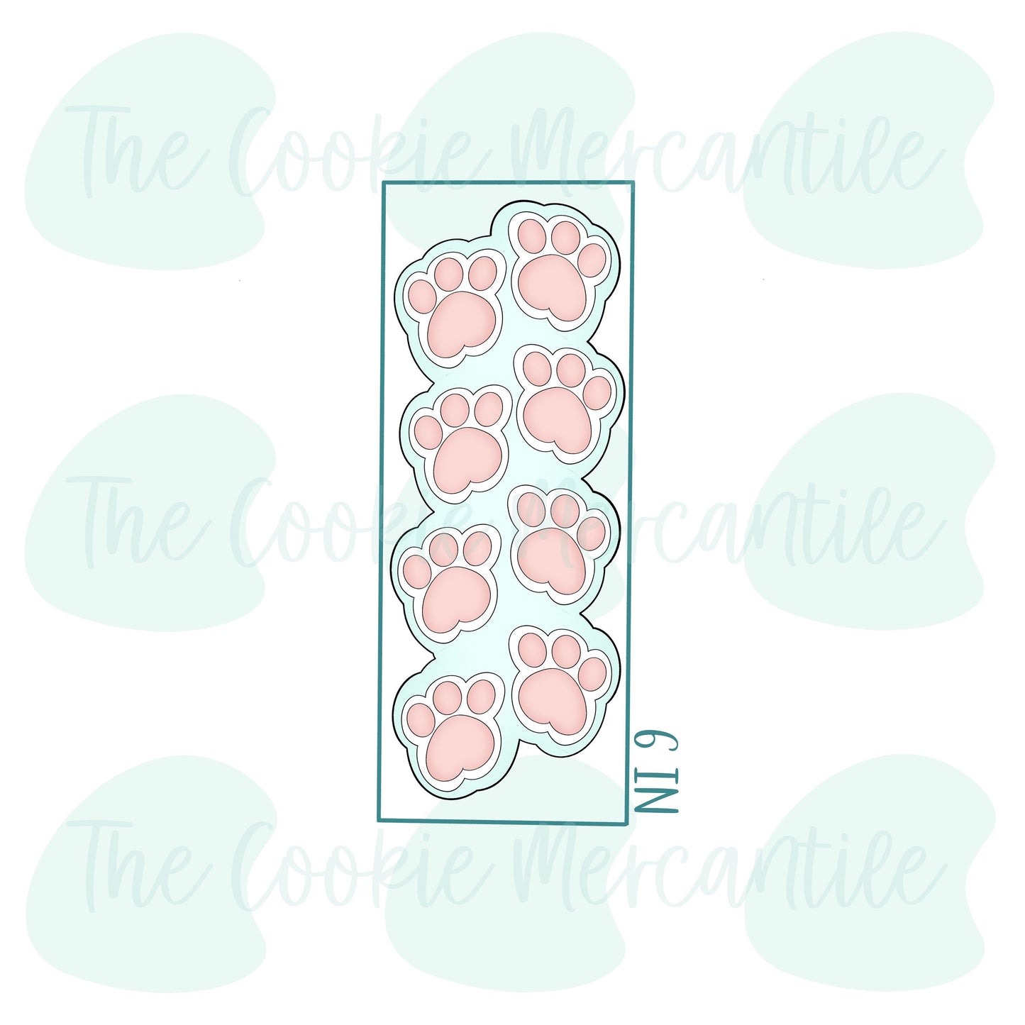 Skinny Bunny tracks Stick - Cookie Cutter