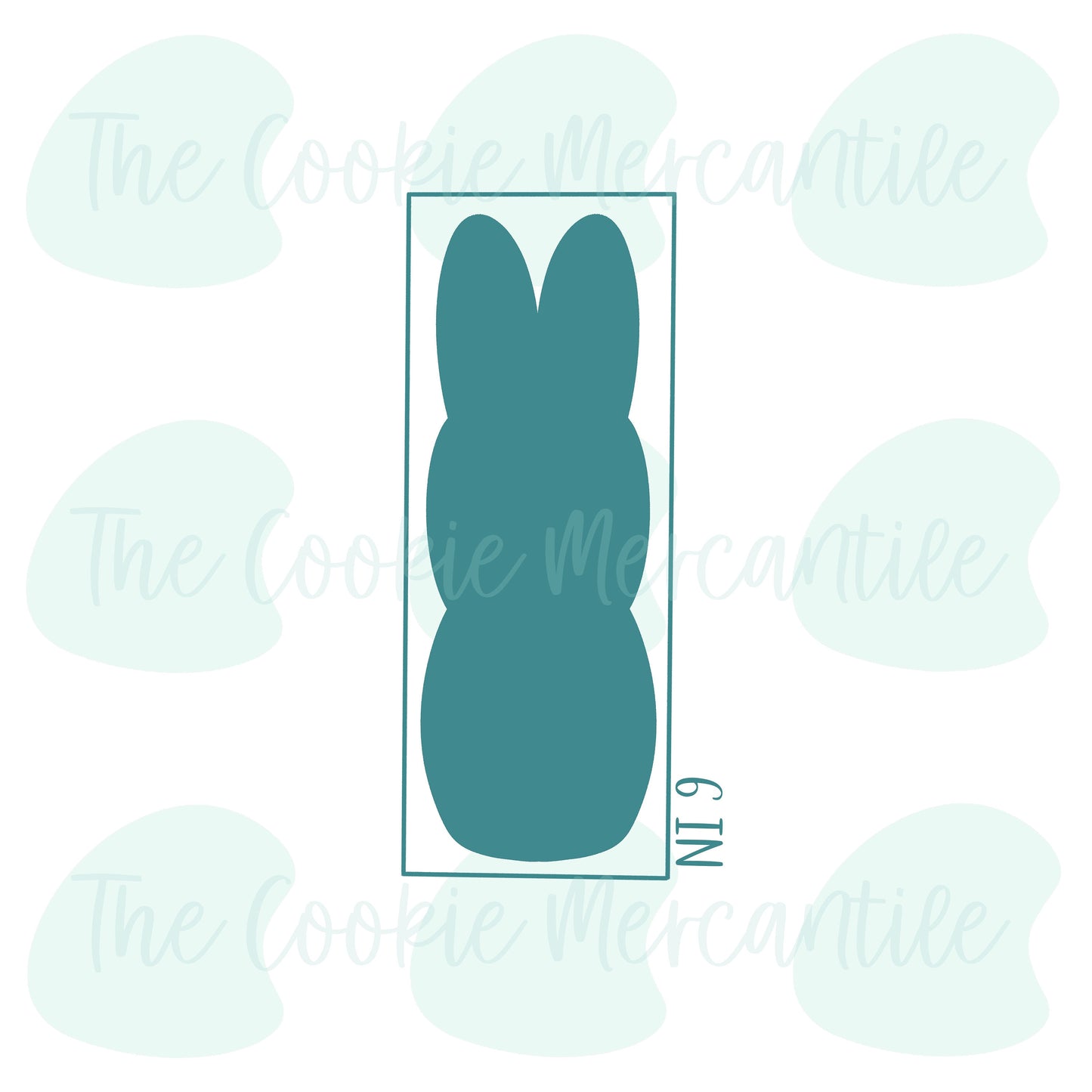 Skinny Peep Bunny Stick - Cookie Cutter