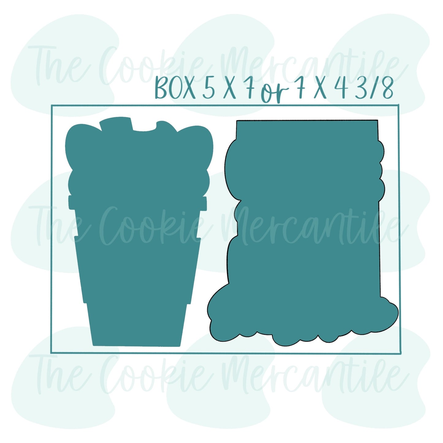 Cat Coffee 2 Piece Set - Cookie Cutters