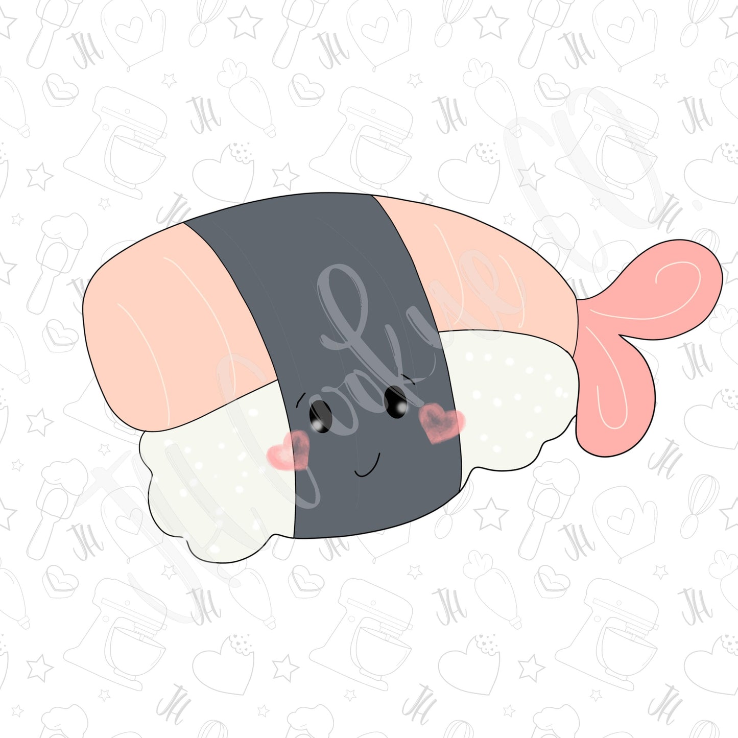 Sushi 2020 cookie cutter