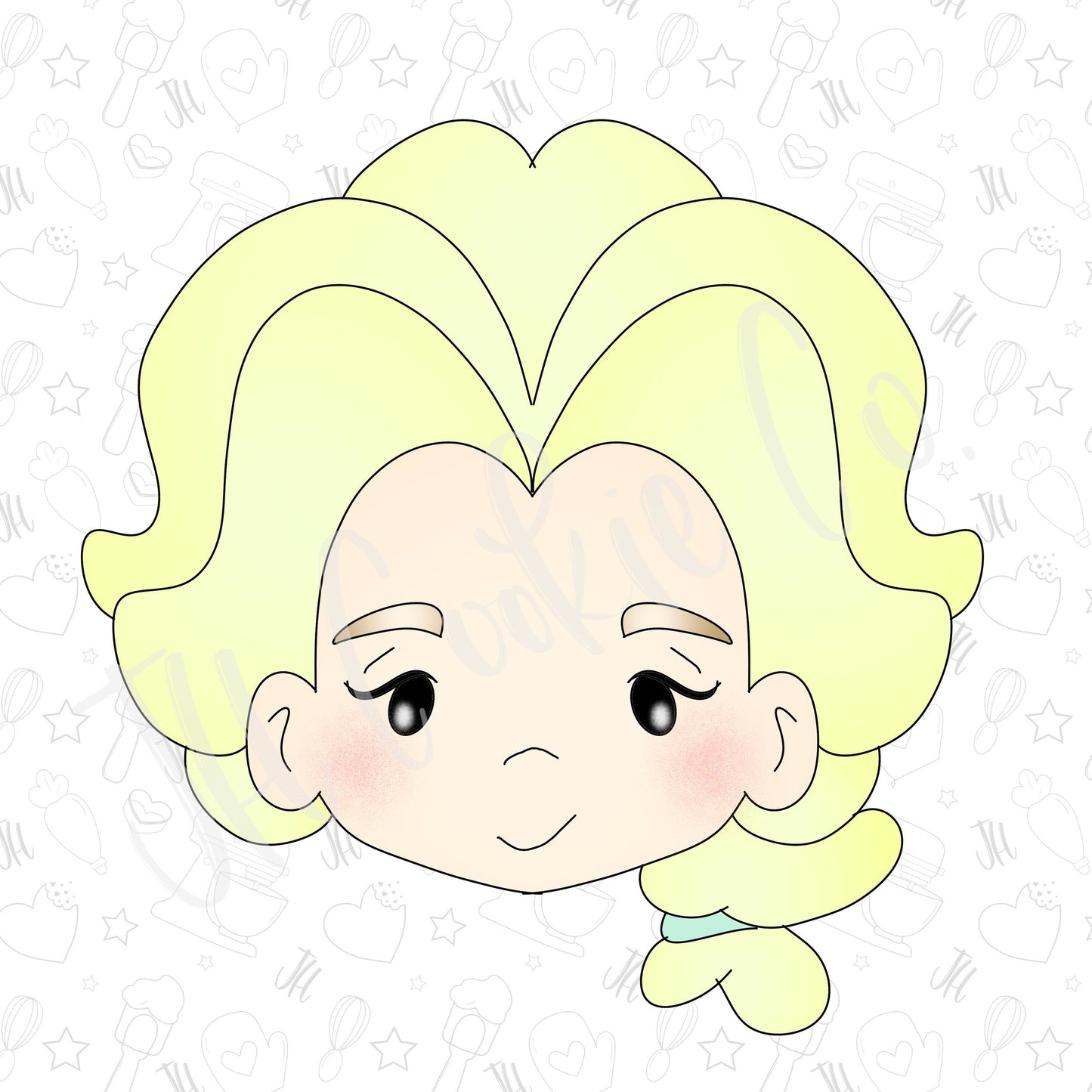 Ice Queen cookie cutter