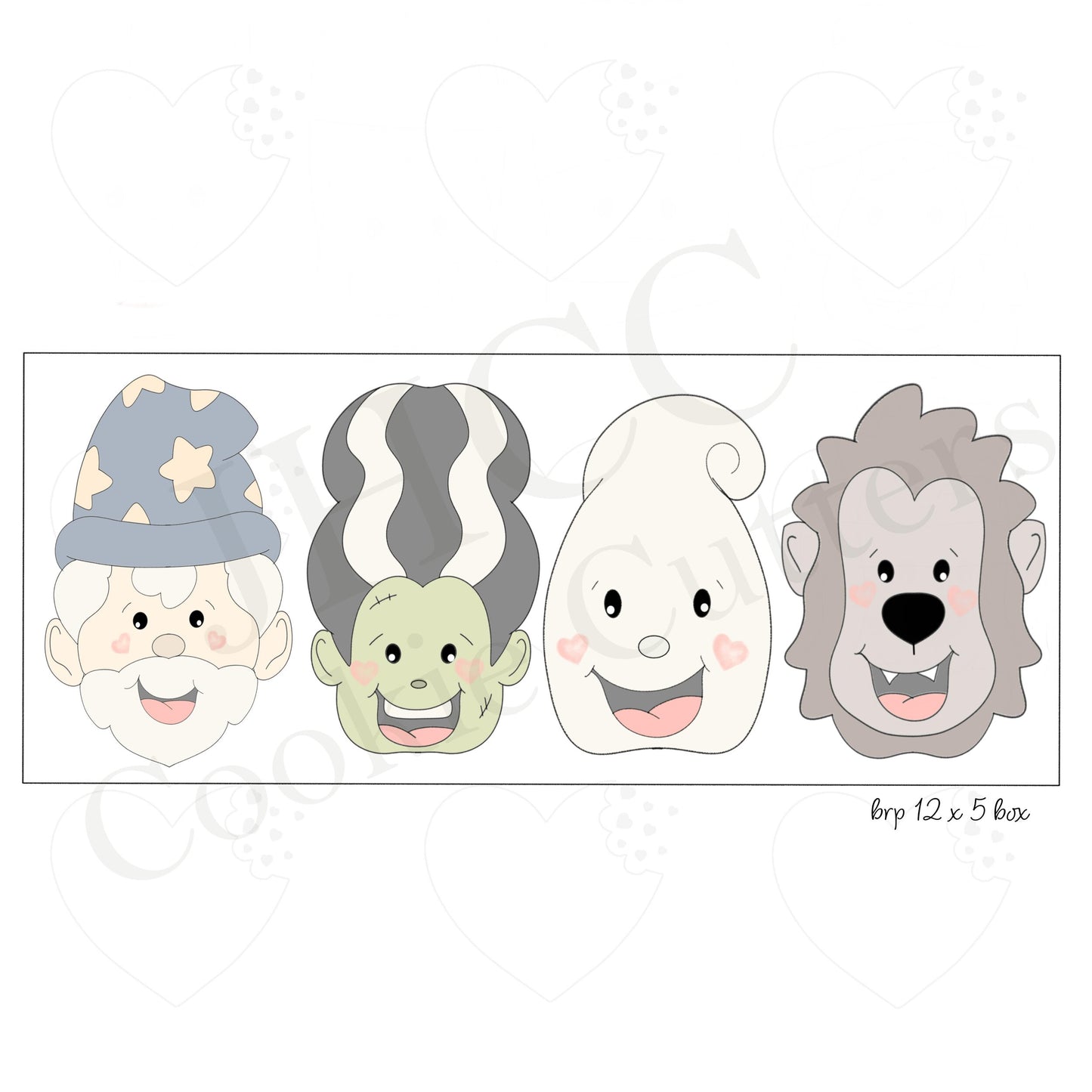 Halloween Monsters Stick Set 2020 - Cookie Cutters