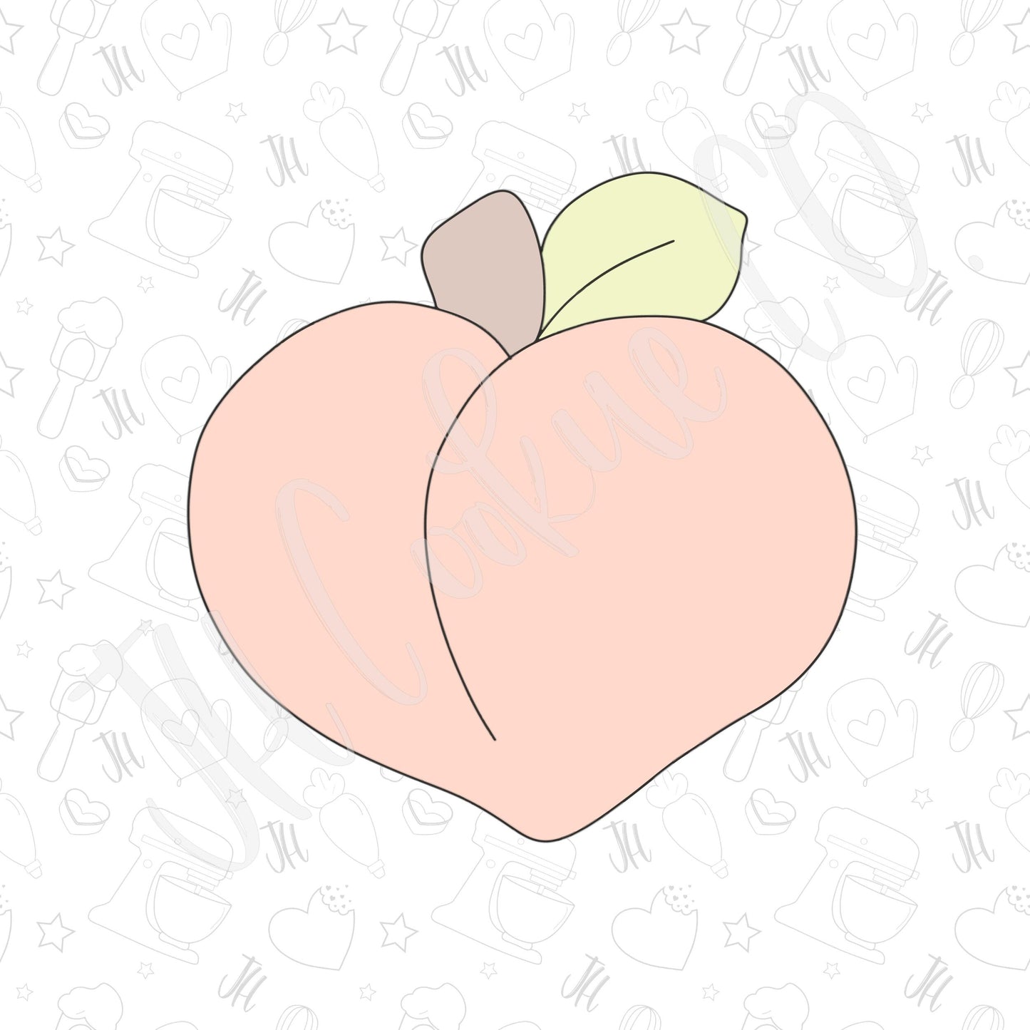 peach cookie cutter