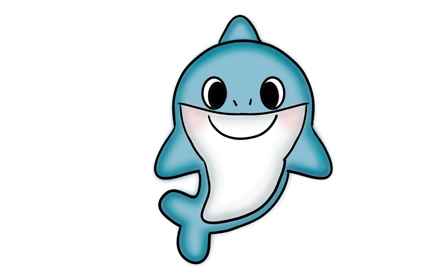 baby shark cookie cutter