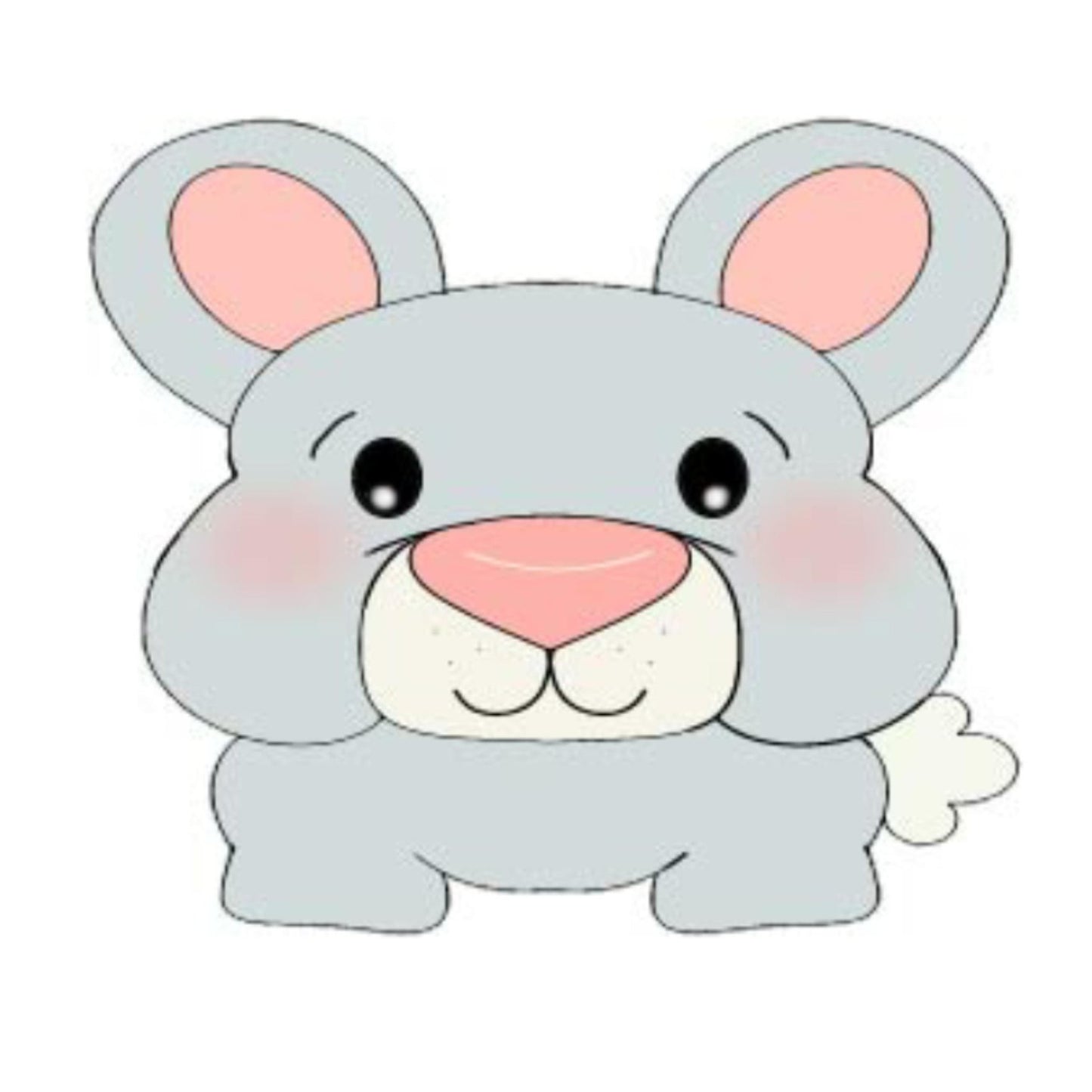 Reed Rabbit cookie cutter