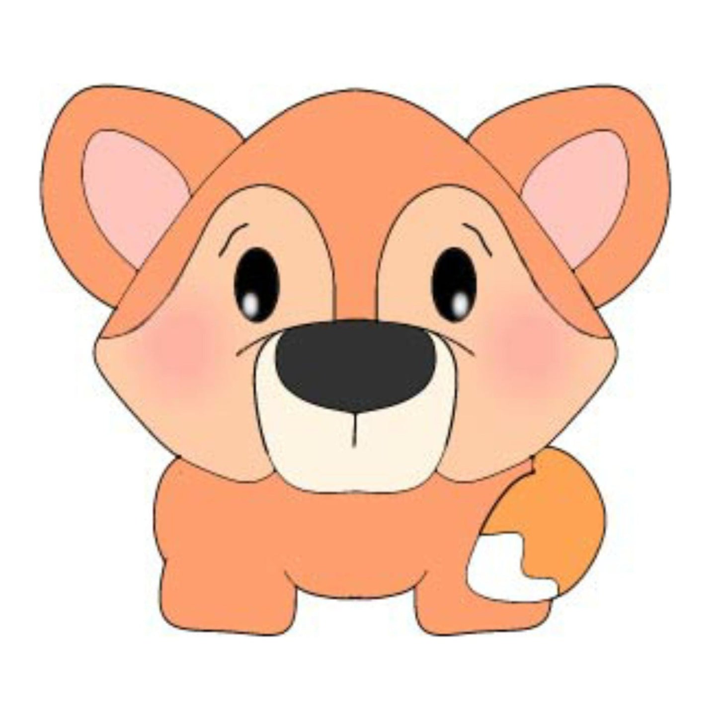 Fae Fox cookie cutter