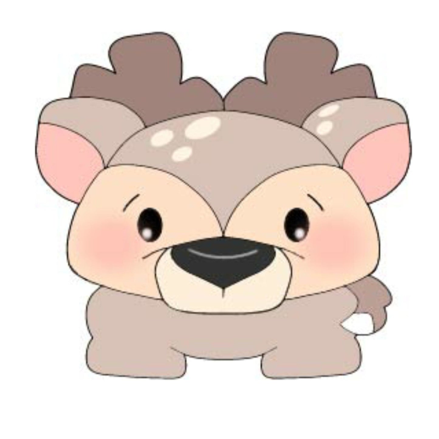 Derek Deer cookie cutter