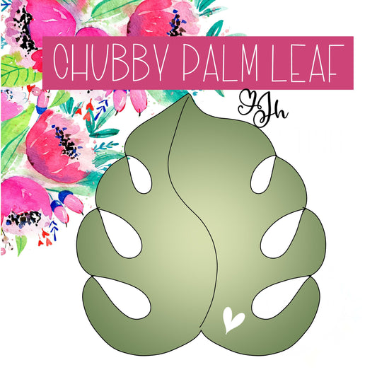 Chubby palm leaf cookie cutter (Copy)