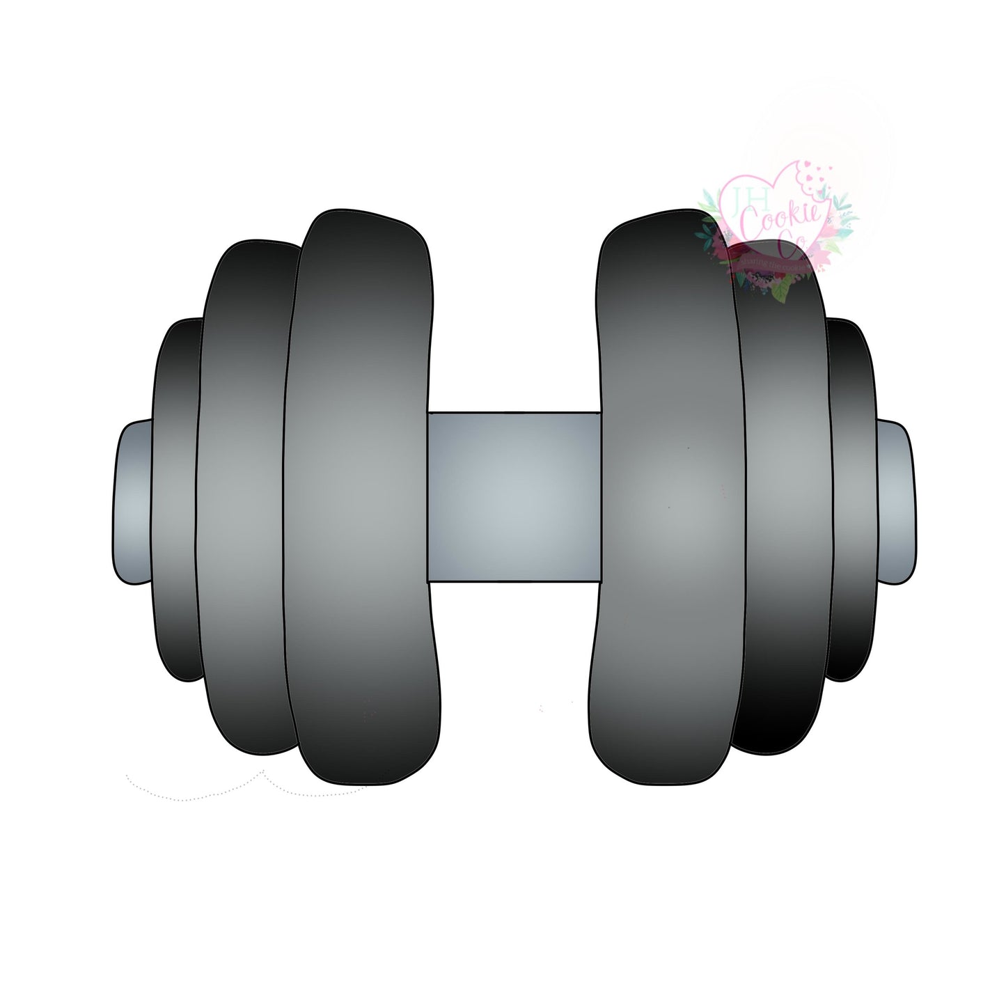 barbell cookie cutter