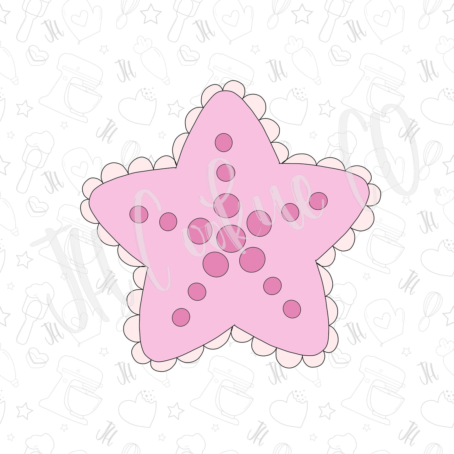 Starfish cookie cutter