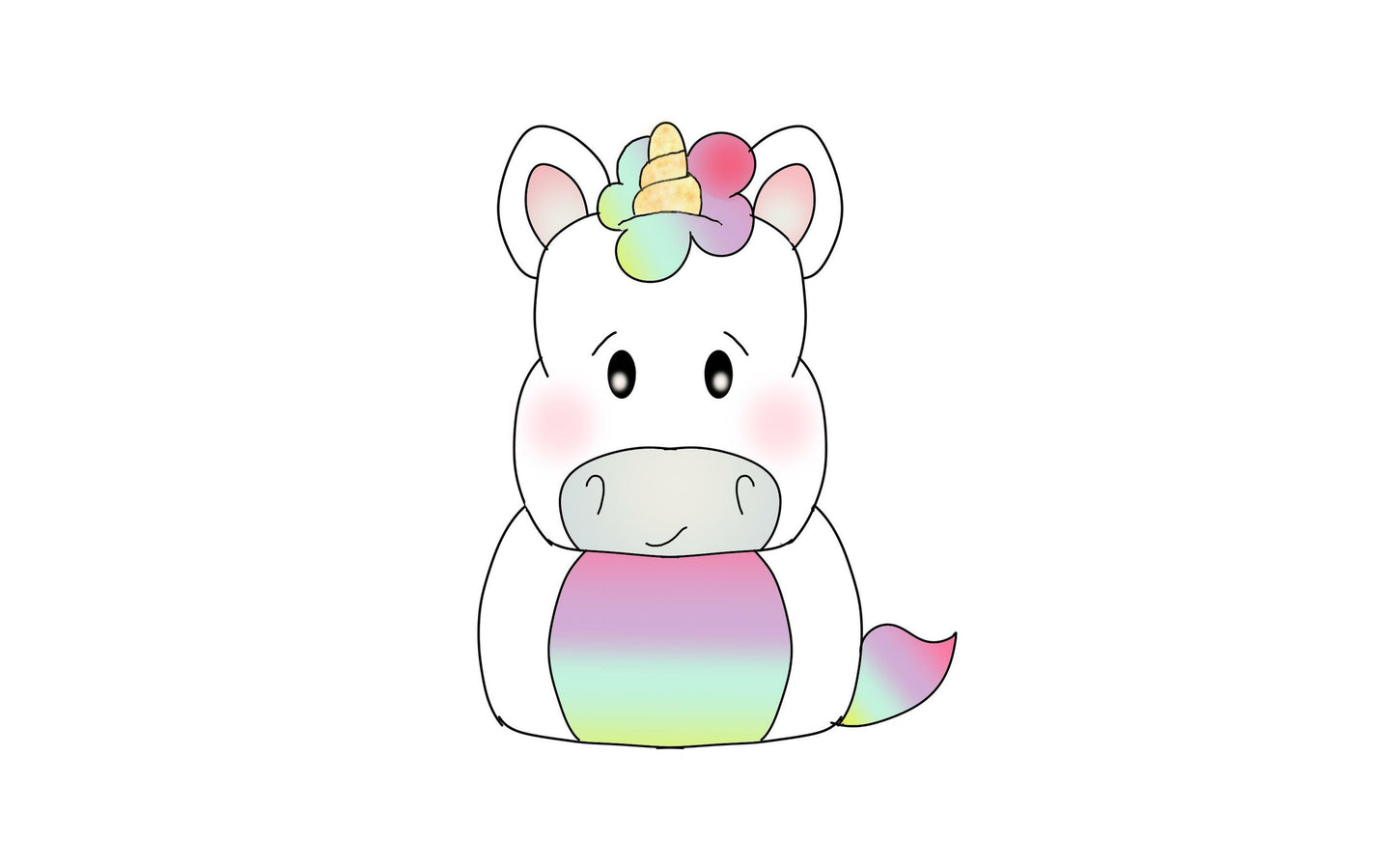 jazz unicorn cookie cutter