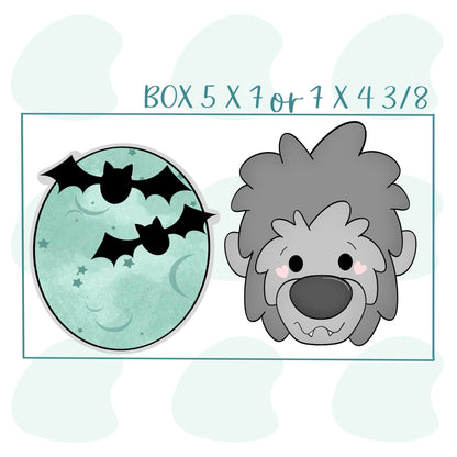 Werewolf 2 Piece Set - Cookie Cutter