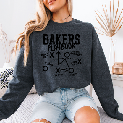 Bakers Playbook [Black Design] - Sweatshirt