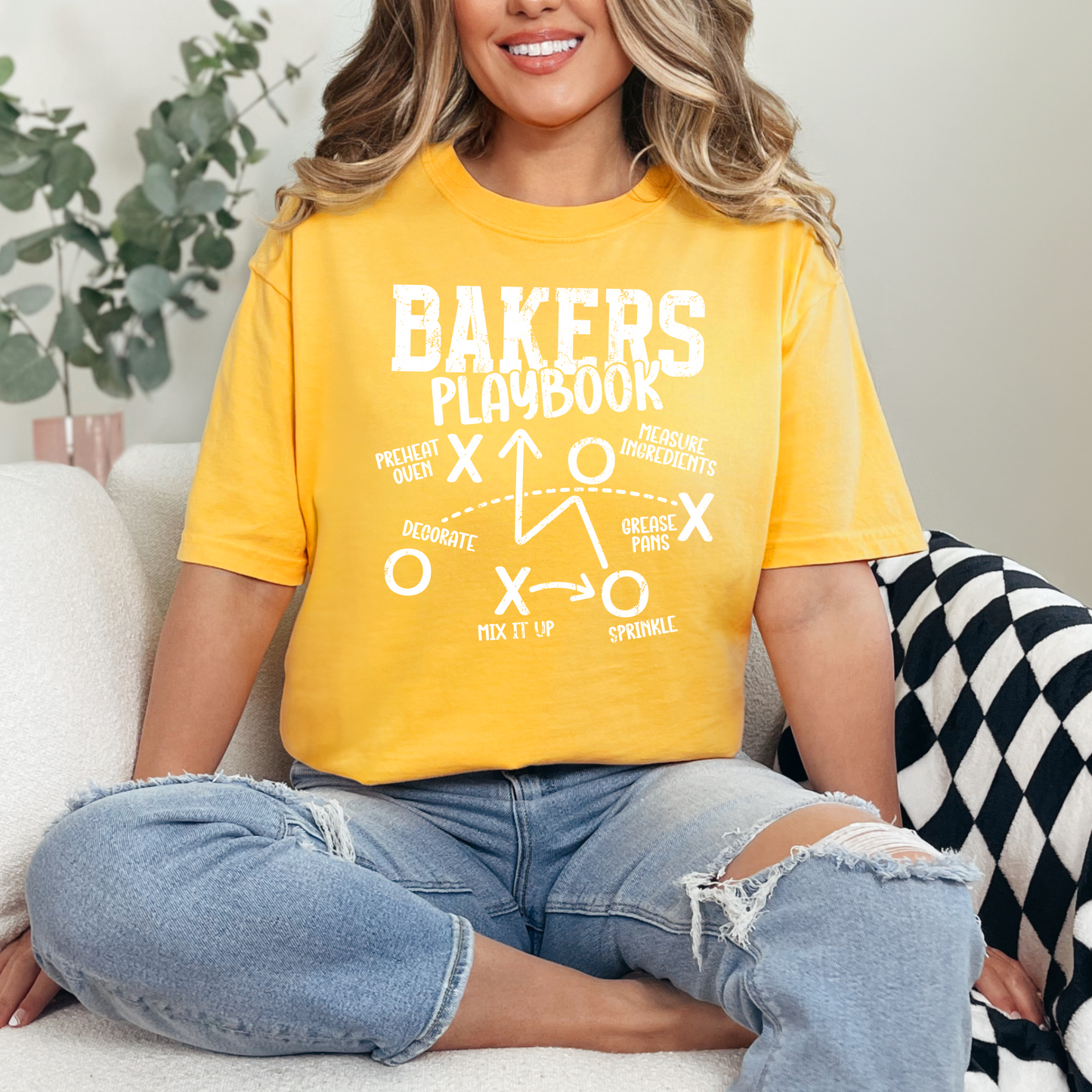 Bakers Playbook [White Design] - T-Shirt