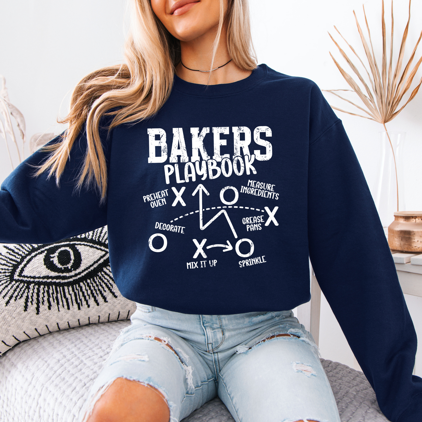 Bakers Playbook [White Design] - Sweatshirt