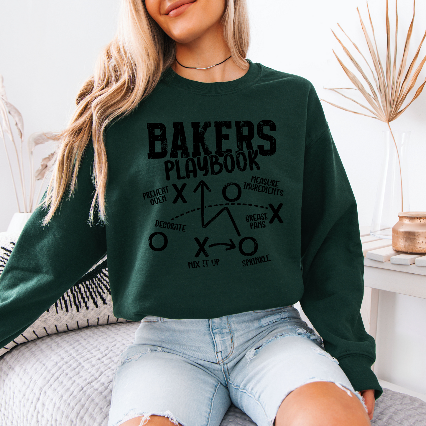 Bakers Playbook [Black Design] - Sweatshirt