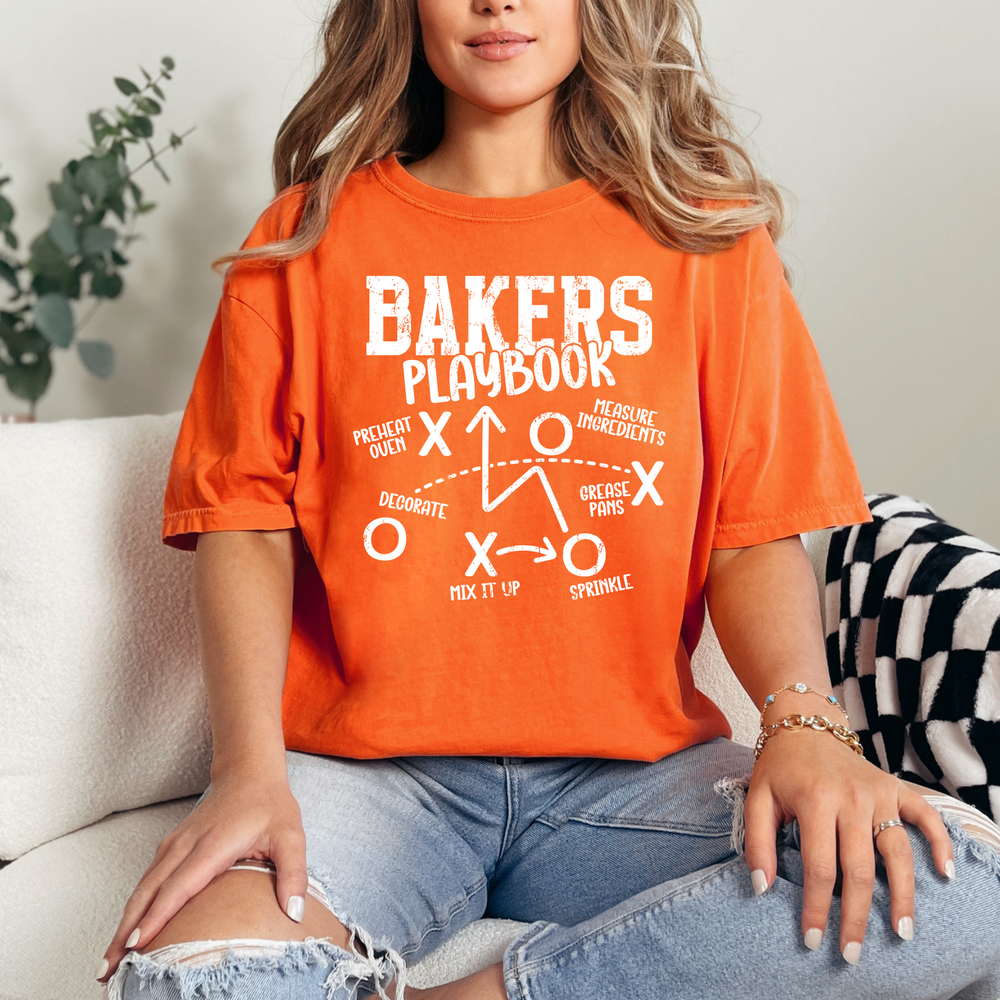 Bakers Playbook [White Design] - T-Shirt