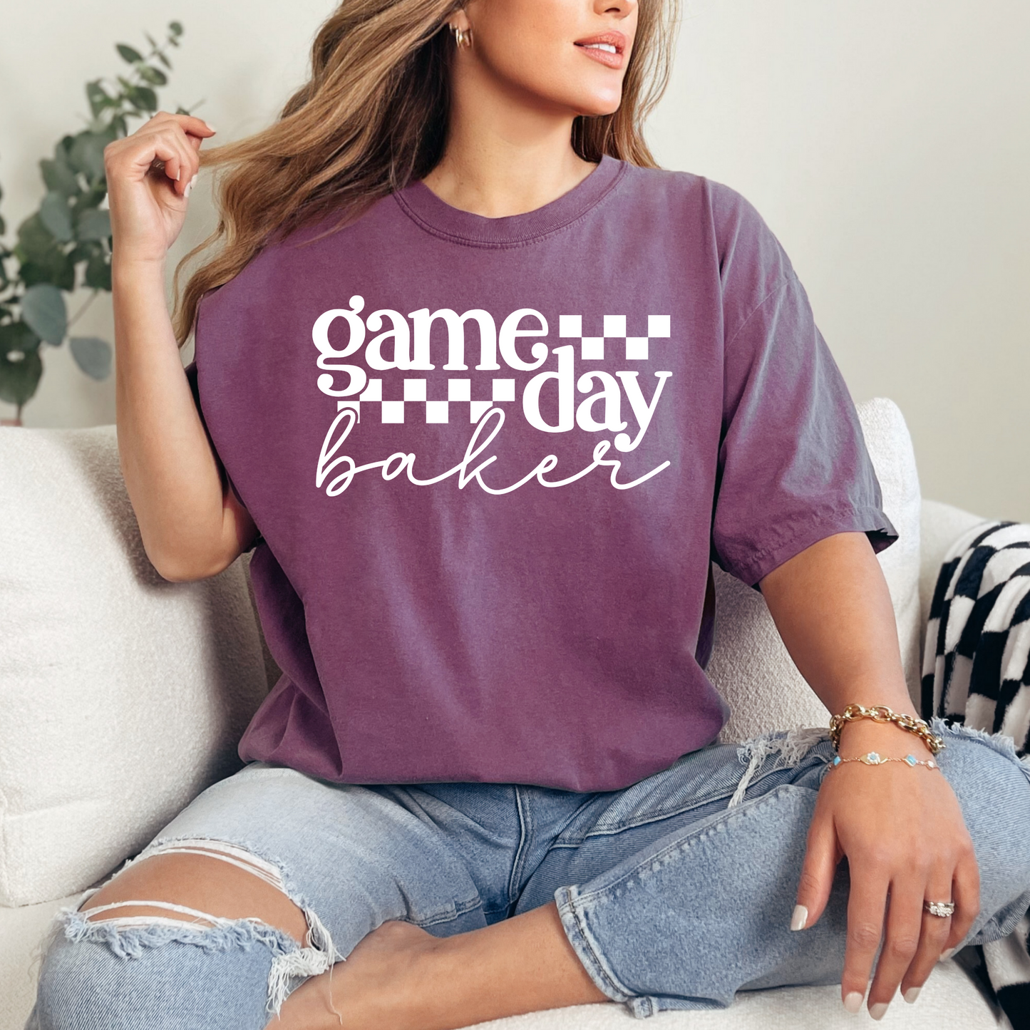 Game Day Baker [White Design] - T-Shirt