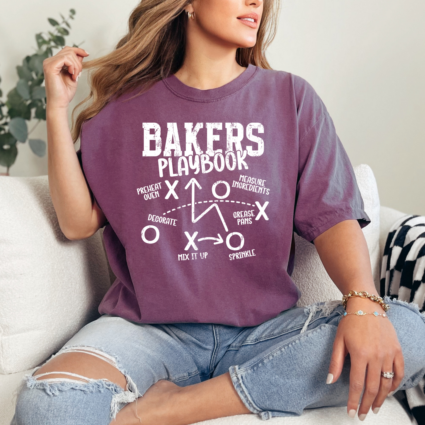 Bakers Playbook [White Design] - T-Shirt