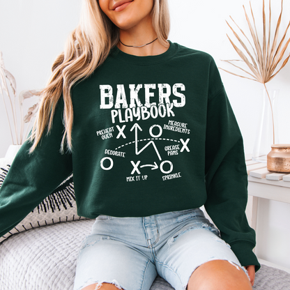 Bakers Playbook [White Design] - Sweatshirt